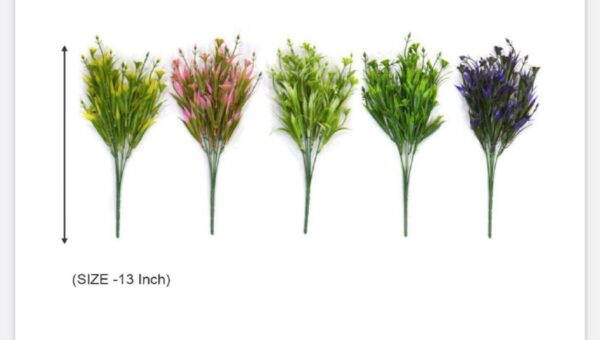 Artificial flower bunch