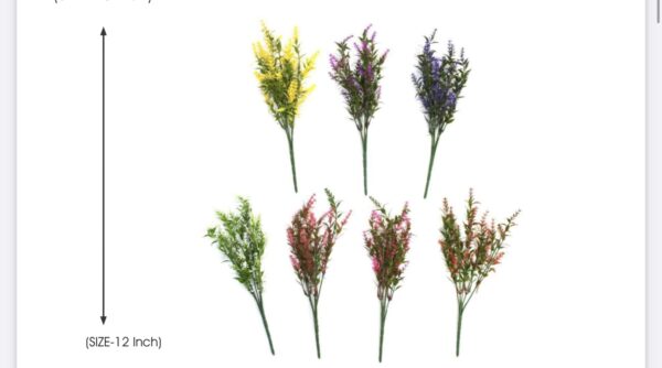 Artificial flower bunch