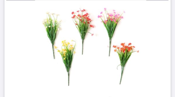 Artificial flower bunch