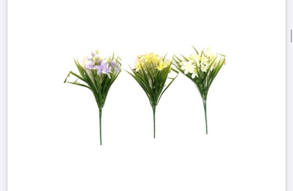 Artificial flower bunch