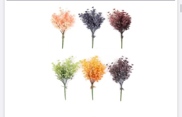 Artificial flower bunch