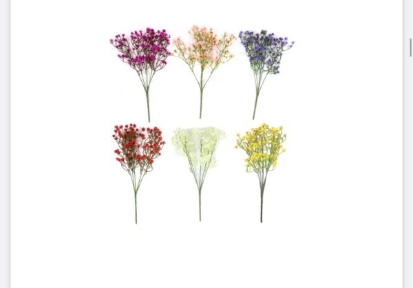 Artificial flower bunch