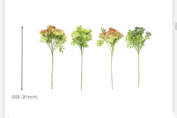 Artificial flower bunch