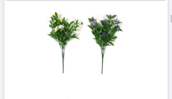 Artificial flower bunch