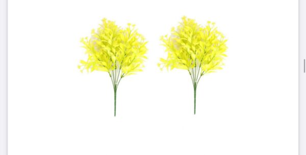 Artificial flower bunch