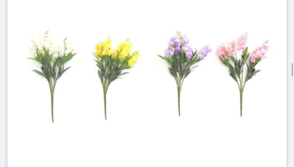 Artificial flowers bunch